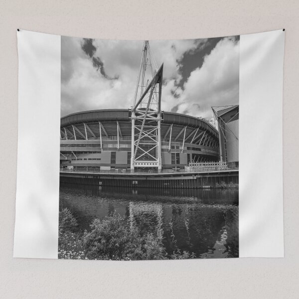 Item preview, Principality Stadium, Cardiff, Wales Monochrome designed and sold by VnGphoto.