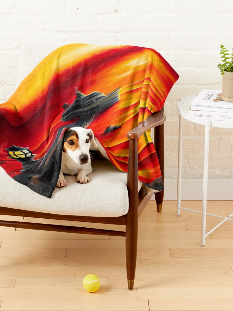 Alternate view of Vermilion Pet Blanket