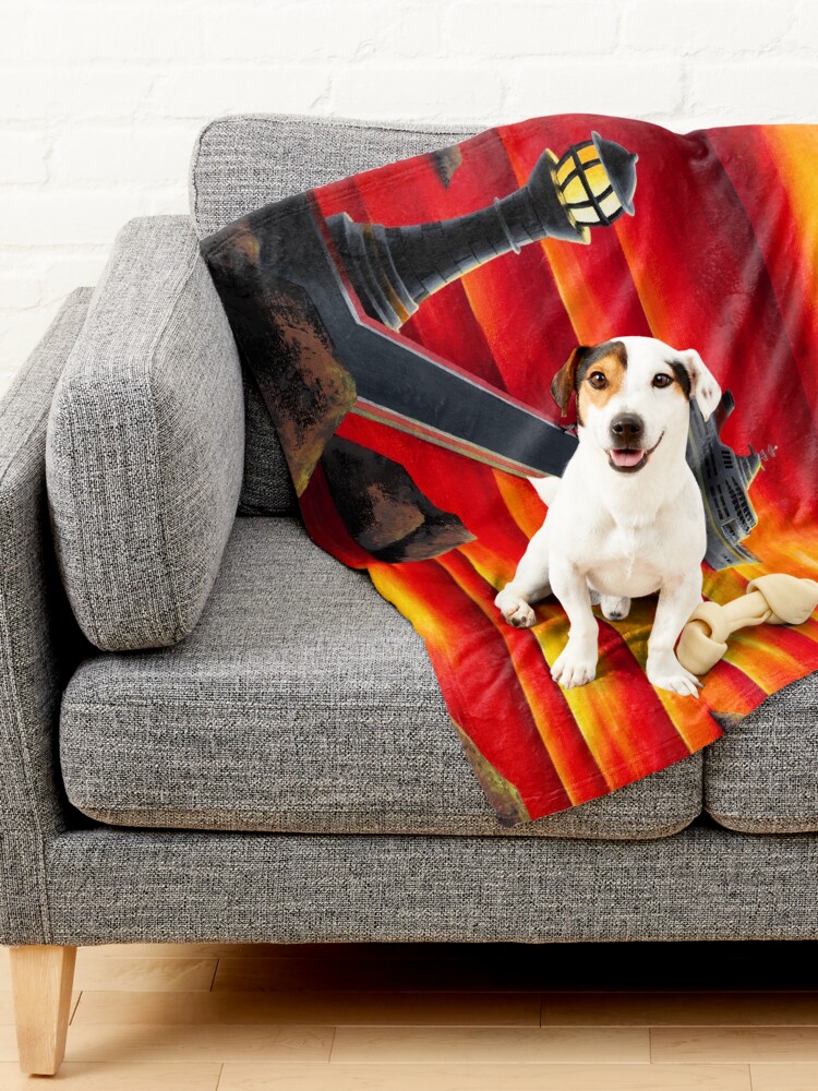 Alternate view of Vermilion Pet Blanket
