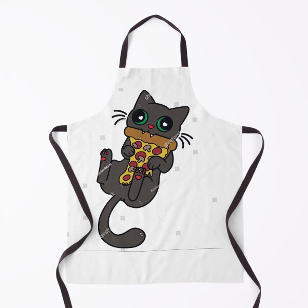 Item preview, gato comiendo una pizza designed and sold by Gill_Shop.