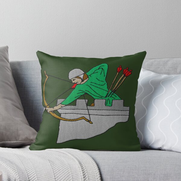 Item preview, Battlement Archer Medieval Embroidery by Patjila designed and sold by patjila.