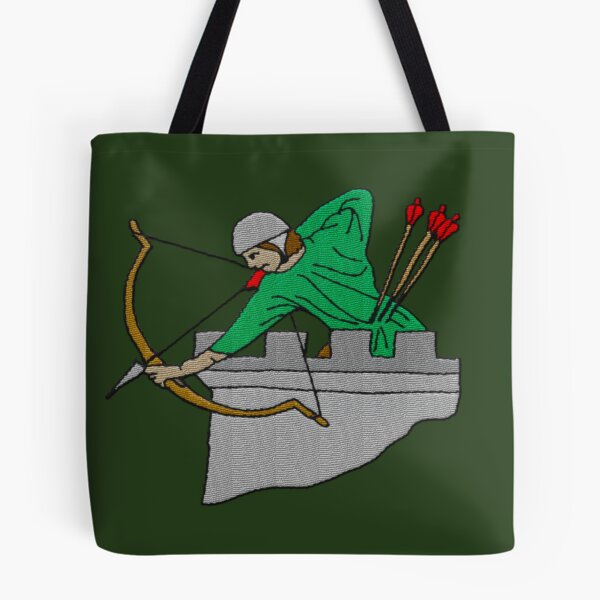 Item preview, Battlement Archer Medieval Embroidery by Patjila designed and sold by patjila.