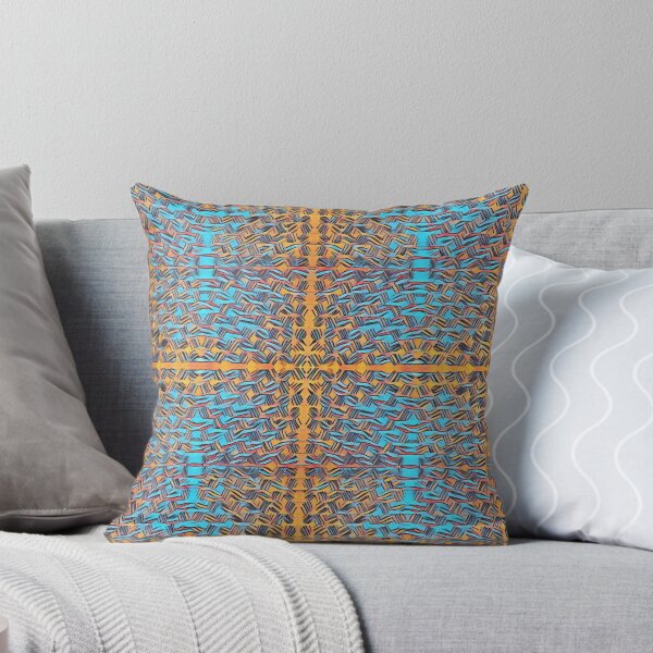 Item preview, Red, Yellow And Blue Cross Hatching Seamless Pattern  designed and sold by Designs By YL.