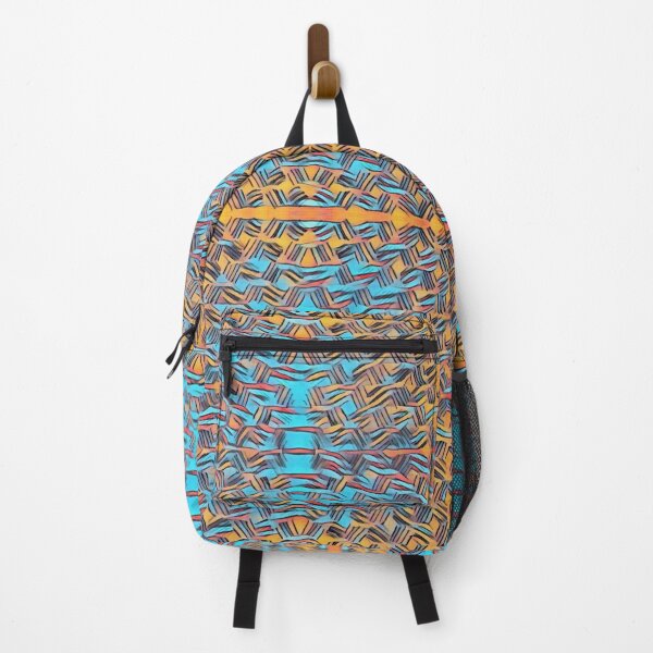 Item preview, Red, Yellow And Blue Cross Hatching Seamless Pattern designed and sold by Designs By YL.