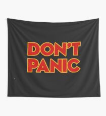 Dont Panic - the hitchhikers Wall Tapestry