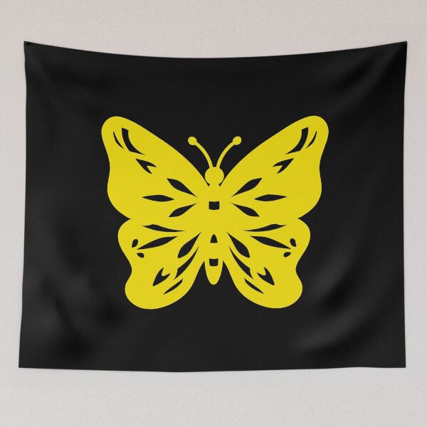 Item preview, Volumetric Butterfly | Yellow | Nature | Aesthetic | Witchy Design  designed and sold by Ravenvine.