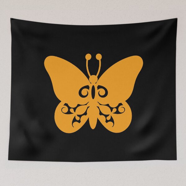 Item preview, Orange Volumetric Butterfly | Nature | Aesthetic | Witchy Design  designed and sold by Ravenvine.