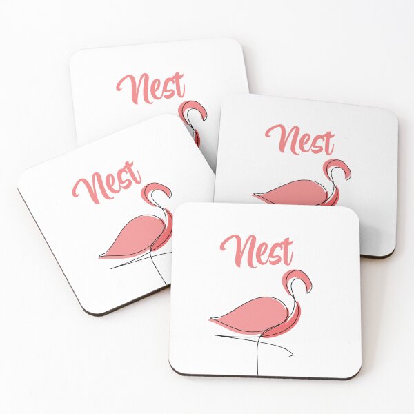 Item preview, NEST GRADUATED PINK FLAMINGO ,so long preschool hello kindergarten designed and sold by TeyMank.