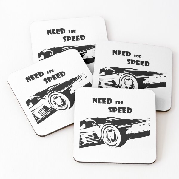 Item preview, Need for speed black and white logo designed and sold by Realistifyit.