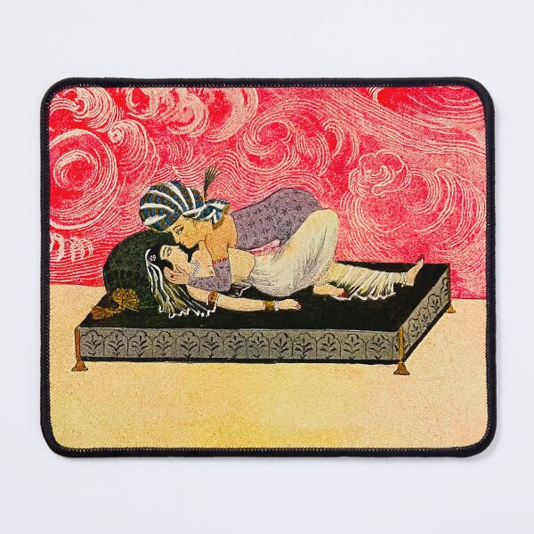 Item preview, The clement has not created more beauty than two lovers on the crib- One Thousand and One Nights Artwork Gift designed and sold by Maljonic.
