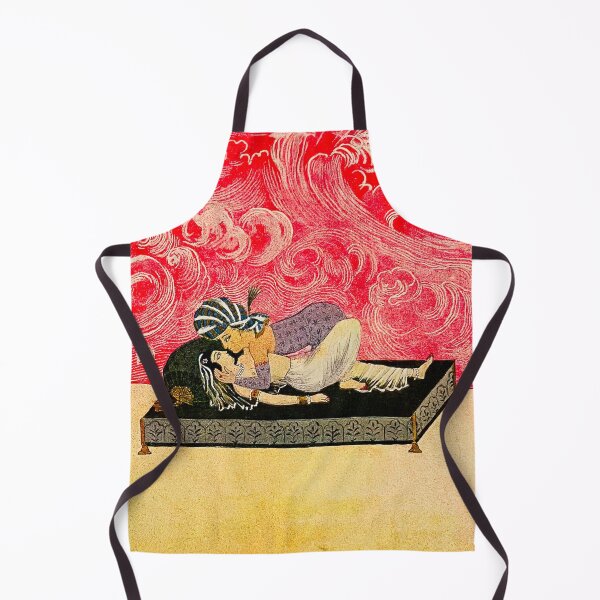 Item preview, The clement has not created more beauty than two lovers on the crib- One Thousand and One Nights Artwork Gift designed and sold by Maljonic.