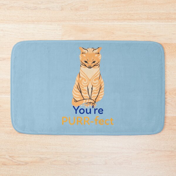 Item preview, Cute Orange Ginger Cat You're PURR-fect designed and sold by ArtMeetsPizza.