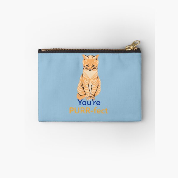 Item preview, Cute Orange Ginger Cat You're PURR-fect designed and sold by ArtMeetsPizza.