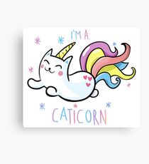 I'M A CATICORN Canvas Print