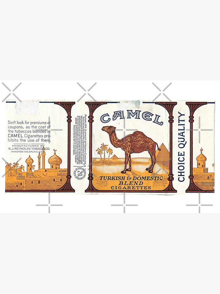 Vintage Camel Cigarette Pack