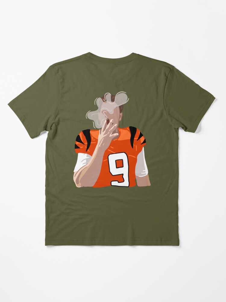 Joe Burrow Shirt Joe Burrow Vintage Shirt Burrow Smoking Cigar Black Shirt  I Love Football Joe Burrow Shirt - Trendingnowe