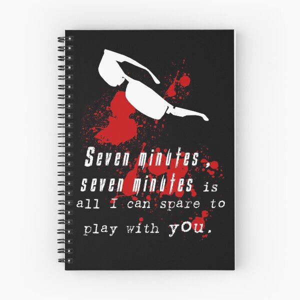 Item preview, Seven Minutes , Wesker Quote designed and sold by Tvrs01001.