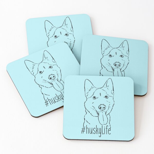 Item preview, Husky Life, Husky Line Drawing designed and sold by Furkid Studio.