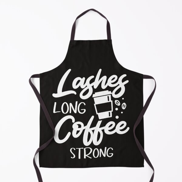 Item preview, Lashes long, coffee strong designed and sold by stryderdk.
