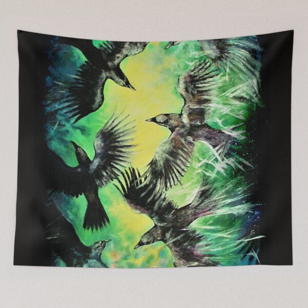 Item preview, Murder of Crows designed and sold by Victoria McBride.