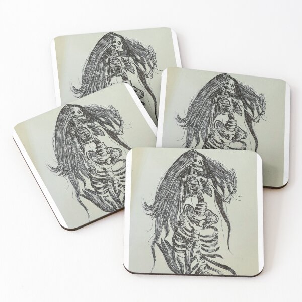 Item preview, Skeleton Mermaid designed and sold by M0rbidMedia.