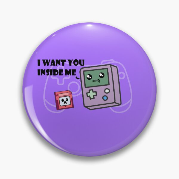 Item preview, Ichor Studios Gameboy 'I want you inside me' designed and sold by Ichor-Studios.