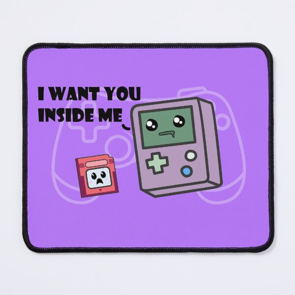Item preview, Ichor Studios Gameboy 'I want you inside me' designed and sold by Ichor-Studios.