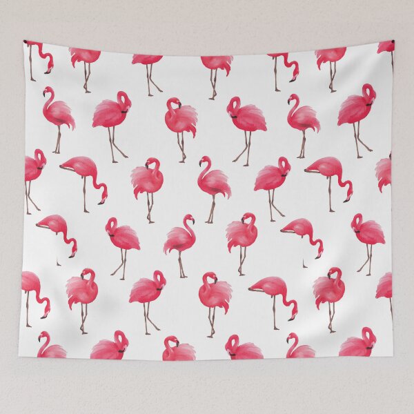 Item preview, Flamingo Pattern Watercolor designed and sold by Tropical Arts.