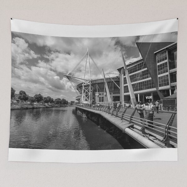 Item preview, Principality Stadium, Cardiff, Wales Monochrome designed and sold by VnGphoto.