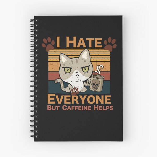 Item preview, I Hate Everyone But Caffeine Helps designed and sold by HappyLifeCreate.