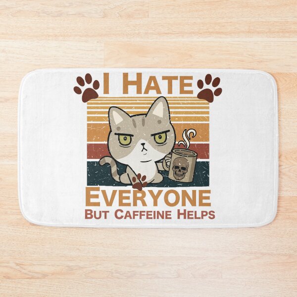 Item preview, I Hate Everyone But Caffeine Helps designed and sold by HappyLifeCreate.