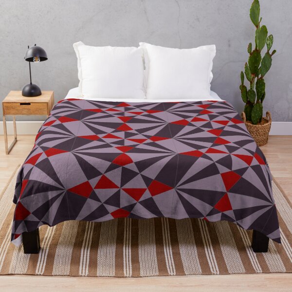 Item preview, Modern Geometric Star Red Purple Lavender designed and sold by CanisPicta.