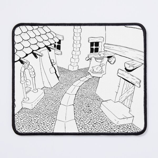 Item preview, Small street in the middle ages designed and sold by Guillaume Desbiolles.