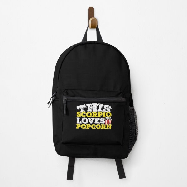 Item preview, Horoscope Zodiac Sign Scorpio Loves Popcorn designed and sold by TheCrazyBear.