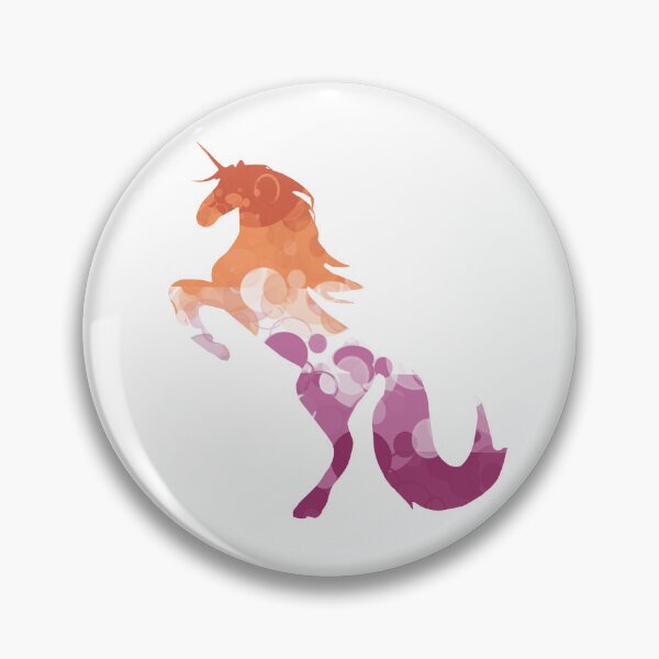 Item preview, Lesbian LGBT flag unicorn designed and sold by MorganePersona.