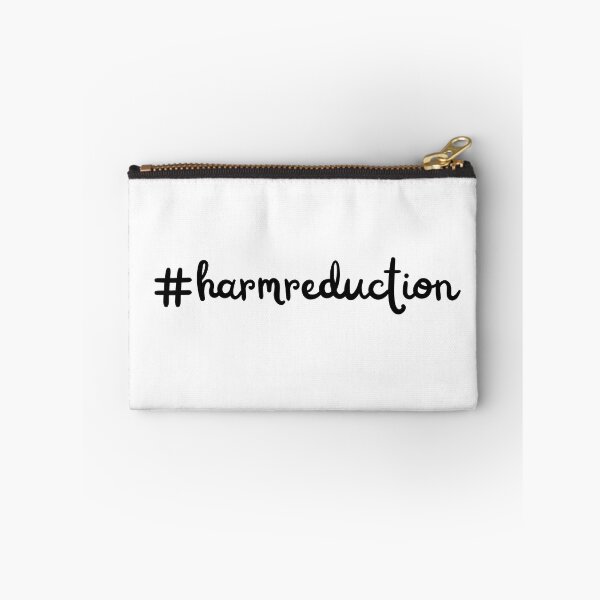 Item preview, Harm Reduction Hashtag Black designed and sold by Absolute-Garlic.
