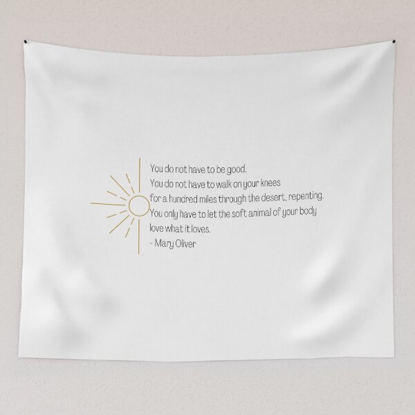 Item preview, Wild Geese | Mary Oliver designed and sold by ArtistVenus.
