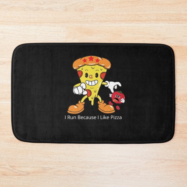 Item preview,  I Run Because I Like Pizza designed and sold by H-ALPHA.