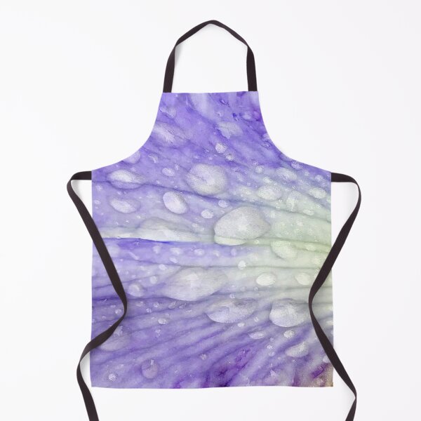 Item preview, Morning Dew on a Purple Iris Flower designed and sold by LeslieMac713.