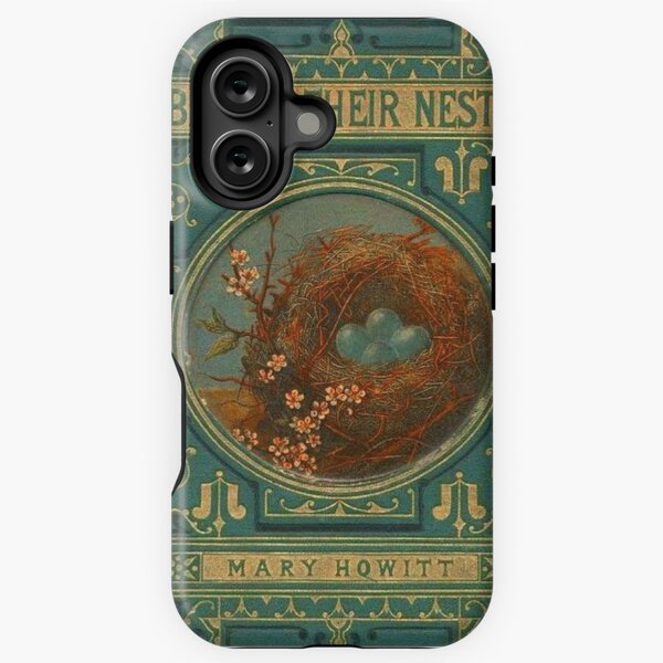 Item preview, Birds And Their Nests (1885) - Vintage Book Cover designed and sold by SALON DES ARTS.
