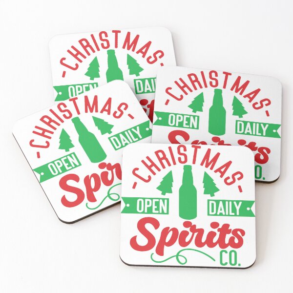 Item preview, Christmas Open Daily spirits co designed and sold by HdanRDesign.