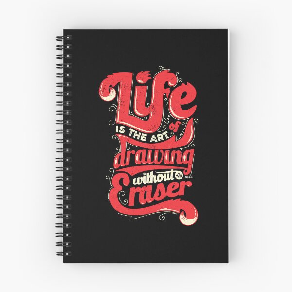 Item preview, LIFE IS THE ART OF DRAWING WITHOUT ERASER ART ARTING QUOTES designed and sold by Super3.
