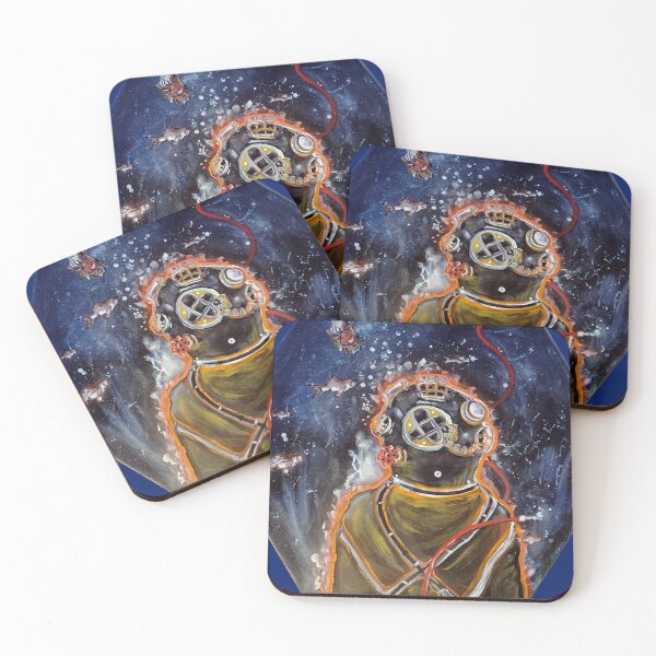 Item preview, The lone diver, an underwater colorful experience designed and sold by dusso.