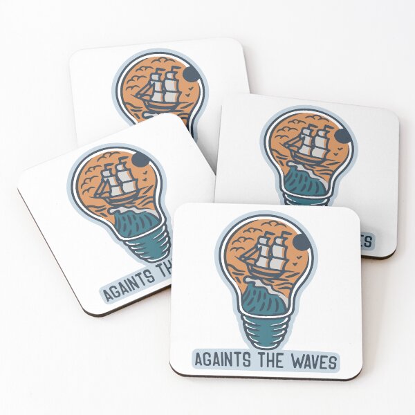 Item preview, Againts The Waves designed and sold by Weird0Art.