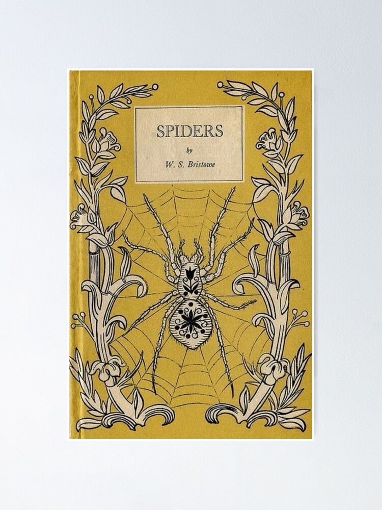 Póster «Arañas (1947) - Portada del libro vintage» de PsycheSansAmour |  Redbubble