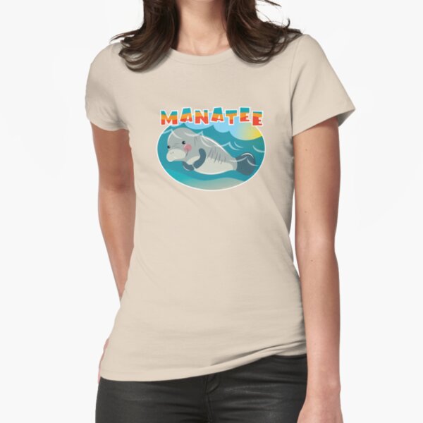 Manatee Fitted T-Shirt