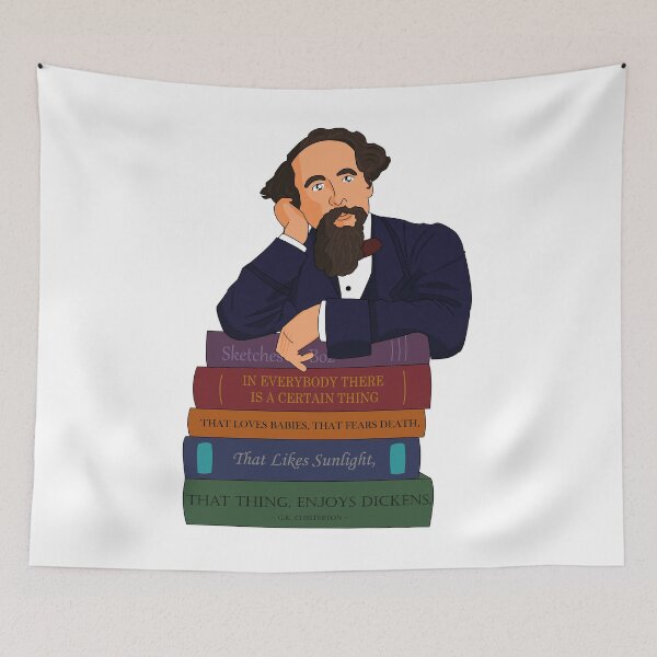 Item preview, Charles Dickens designed and sold by ChapterAndMirth.