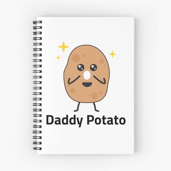 Item preview, Daddy Potato Potatoes Dad Fathers day Funny Saying designed and sold by TastefulTees.