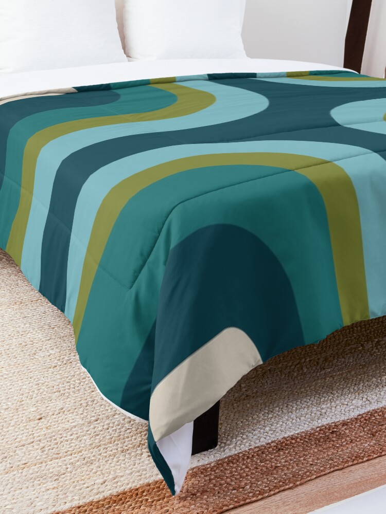 Alternate view of Mid Century Pattern #3 Comforter