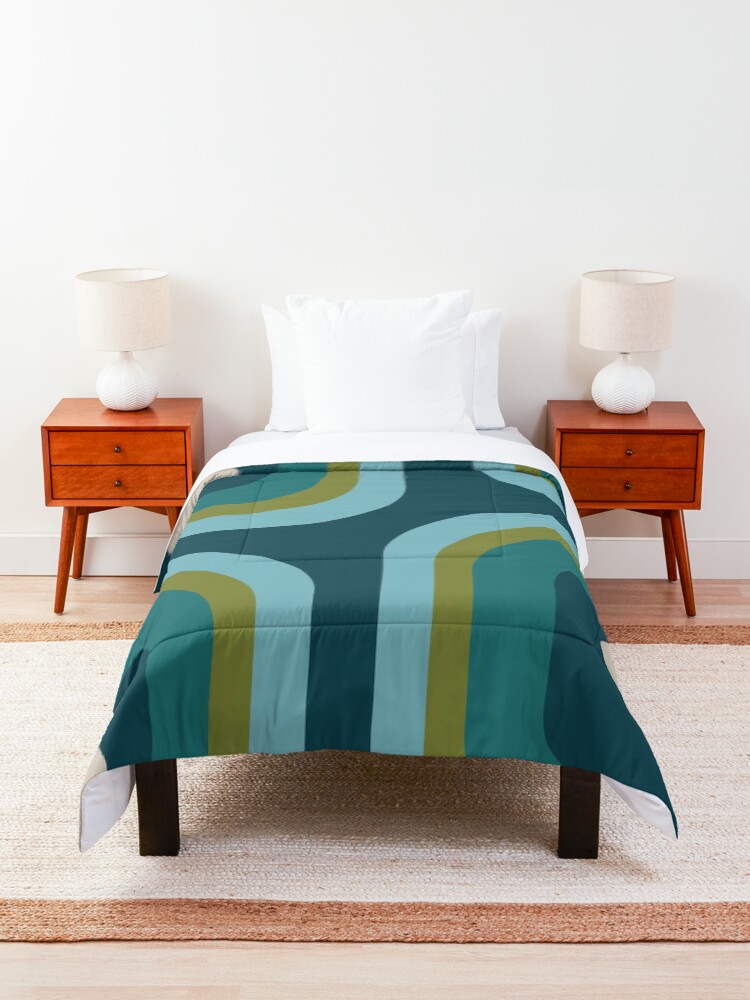 Alternate view of Mid Century Pattern #3 Comforter